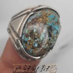 انگشتر فیروزه نیشابوری درشت