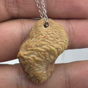 گردنبند زوعه مار با نقش چشم و صورت | خواص زوعه اصل برای محبوبیت