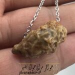 گردنبند زوعه مار رگه طلایی
