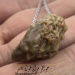 گردنبند زوعه مار رگه طلایی