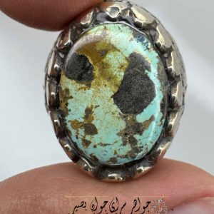 انگشتر فیروزه مصور چهره واضح 10 انگشتر فیروزه مصور چهره واضح