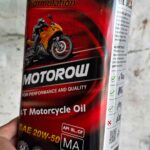 روغن موتور سیکلت ایرانول مدل MOTOROW 20W50 حجم ۱.۳ لیتر
