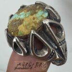 فیروزه عنکبوتی با رکاب اشکی