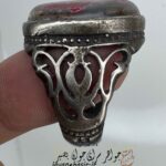 انگشتر عقیق ملکی خونی اصل