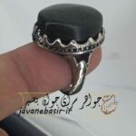 انگشتر مهره یشم سبز افغانستان