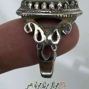 انگشترفیروزه منظره؛ سنگی برای شهود، الهام، شانس و افزایش برکت در تصمیم‌ها