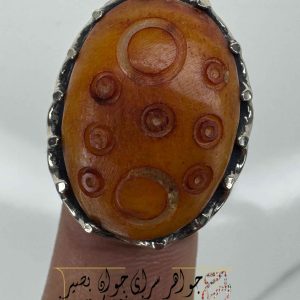 انگشتر کهنه مزین به عطف سیجیل