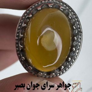 انگشتر باباقوری اصل مدل چشم کائنات | دفع فقر و تسخیر قلوب 10 انگشتر باباقوری اصیل