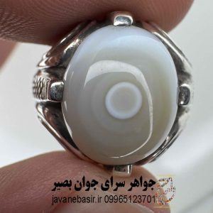 انگشتر باباقوری نقره