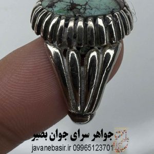 انگشتر فیروزه نیشابوری فرکانس آغوش کهکشان | جادوی عشق و پول