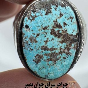 انگشتر فیروزه فاخر فرکانس ناهید 4 انگشتر فیروزه