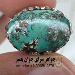 انگشتر فیروزه معدنی