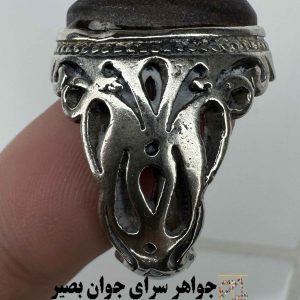 انگشتر هبهاب جاذب؛ قطب‌نمای ثروت، محبت آتشین و حصار مطلق