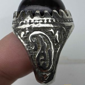انگشتر مصور معدنی مدل رخ پنهان