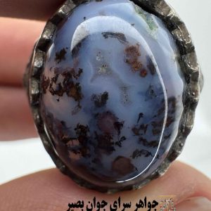 انگشتر عقیق شجر مصور