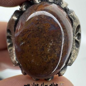 انگشتر عقیق شجر پاییزه