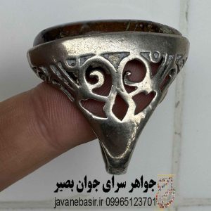 انگشتر عقیق شجر دنباله | گشایش مسیر و دفع ارتعاش تاریک