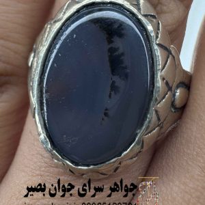 انگشتر شجر مصور معدنی | ثبات قدم و انرژی حیات