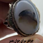 انگشتر عقیق شجر مصور