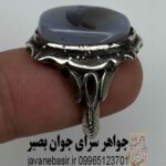 انگشتر عقیق شجر مصور