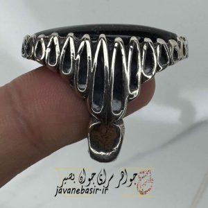 انگشتر با سنگ شاه فرعونی تک چشم
