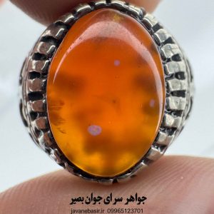 انگشتر عقیق سرخ یمنی