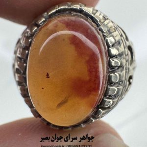 انگشتر عقیق سرخ یمنی