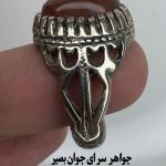 انگشتر عقیق سرخ یمنی