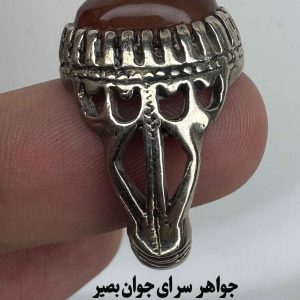 انگشتر عقیق سرخ یمنی؛ باطل‌ کننده قوی