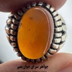 انگشتر عقیق سرخ اصل
