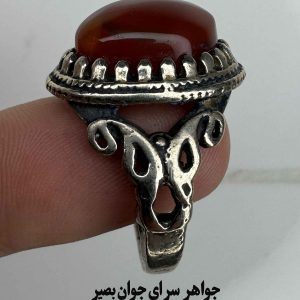 انگشتر عقیق سرخ یمنی؛ محافظ تضمینی و حصار امن سفر 7 انگشتر عقیق سرخ یمنی