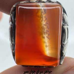 انگشتر عقیق سرخ اصل