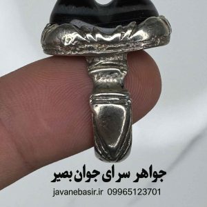 خرید انگشتر باباقوری دو کوهانه اصل | گشایش رزق و دفع چشم‌زخم مالی