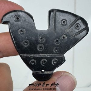 یشم نایاب کهنه افغان با نقش پرنده