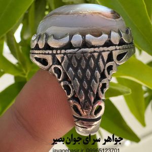 انگشتر باباقوری درشت و مجلسی | افزایش کاریزما و هیبت مردانه