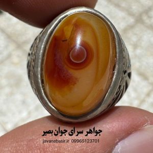 انگشتر باباقوری تک‌چشم سرخ