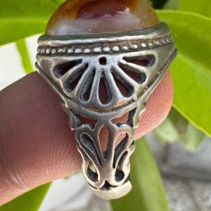 انگشتر باباقوری تکچشم سرخ / خونی (قدرت و تسخیر)