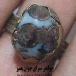 انگشتر داودی مصور یمانی قدمت دار و نایاب
