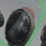 انگشتر عقیق که کاروینگ شجر شده