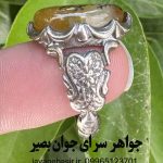 انگشتر عقیق زرد