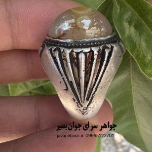 خرید انگشتر باباقوری چشم واضح رکاب زنجانی | حصار قوی و دفع چشم‌زخم