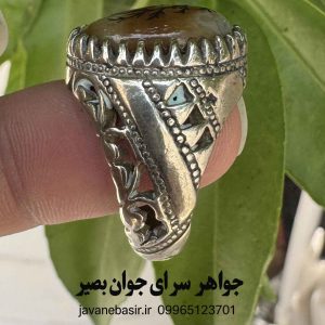 جواهر سرای جوان بصیر | مرجع تخصصی علوم غریبه و طب سنتی 227 خرید انگشتر عقیق با کاروینگ شجر | مدل لوکس و خاص