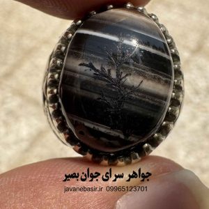 خرید انگشتر عقیق سلیمانی کاروینگ | ریشههای استواری و پیروزی 2 انگشتر عقیق سلیمانی